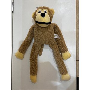 Macaco de pelúcia pet mart