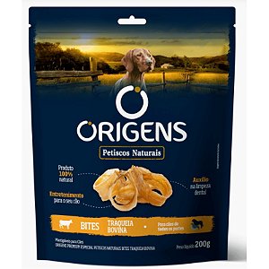 Petisco Cães Origens Natural Tranqueia Bovina Premium Especial