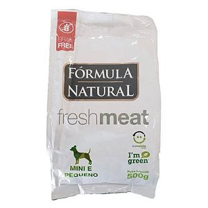 Ração Cães Fórmula Natural Fresh Meat Light Mini e Pequeno Sabor Frango 500g
