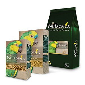 Ração Natural Para Papagaio Nutrópica 600g