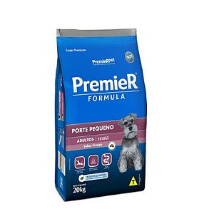 Ração Premier Adulto Porte Pequeno 20Kg Sabor Frango Alimento Super Premium