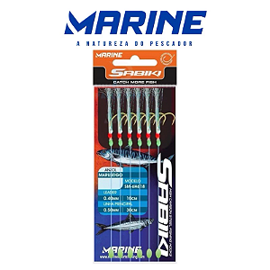 Sabiki SM-6H618 - Branco - Marine Sports N° 6