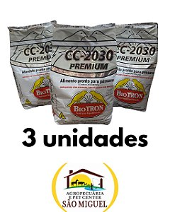Farinhada CC 2030 Premium 1KG Biotron Kit com 3 unidades