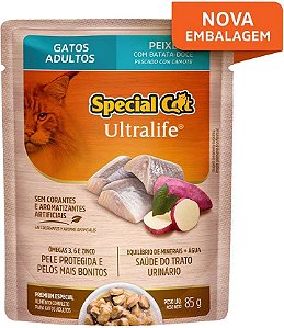SPECIAL CAT ULTRALIFE AD PEIXE 85G SACHE