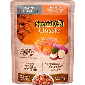SACHÊ SPECIAL CAT CASTR SALMÃO 85G