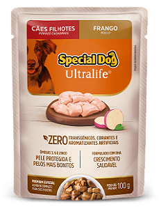 SPECIAL DOG ULTRALIFE FILHOTE FRANGO 100G SACHE