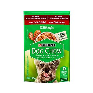 DOG CHOW AD CORDEIRO 100G SACHÊ