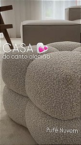 Pufê Nuvem Cru