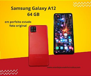 Samsung Galaxy A12 – Usado em Perfeito Estado