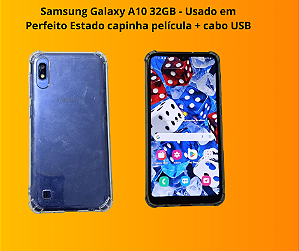 Samsung Galaxy A10 32GB - Usado em Perfeito Estado