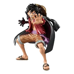 MONKEY D. LUFFY WANO MÃO PARA FRENTE ONE PIECE KING OF ARTIST BANPRESTO 100%