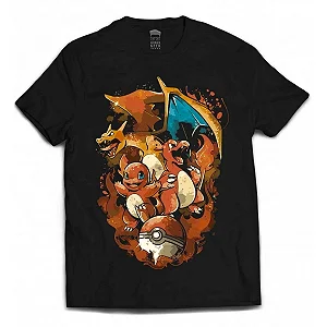 CAMISETA CHARIZARD MEGA