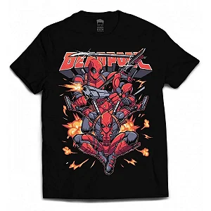 CAMISETA DEADPOOL MÚLTIPLOS