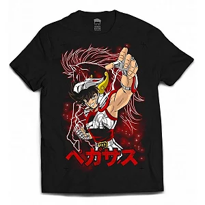 CAMISETA CAVALEIRO DOS ZODÍACO - SEYA PEGASUS