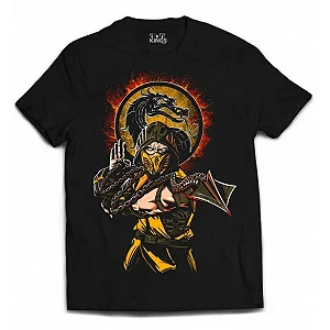 CAMISETA MORTAL KOMBAT - SCORPION
