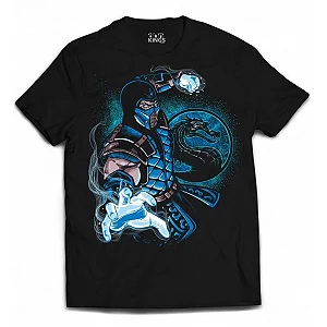 CAMISETA MORTAL KOMBAT - SUB-ZERO
