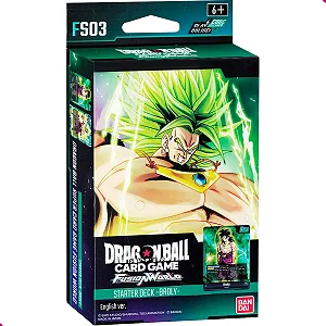 DRAGONBALL CARD GAME FUSION WORD DECK FS03-BROLY [IDIOMA JAPONES]