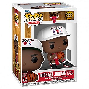 FUNKO POP BASKETBALL CHICAGO BULLS MICHAEL JORDAN 3 TIMES IN A ROW 222 100%ORIGINAL