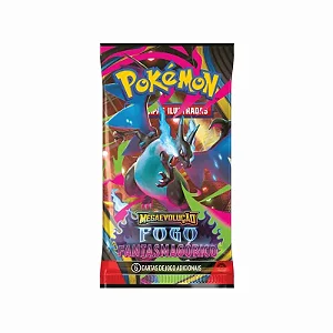 BOOSTER POKÉMON TCG FOGO FANTASMAGORICO AVULSO