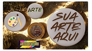 Botton personalizado 2,5 cm / 25 mm