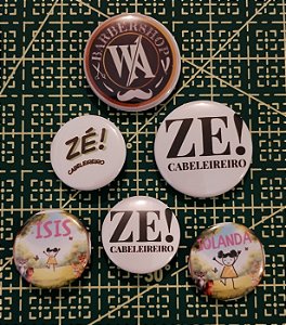 Broche personalizado 5,8 cm / 58 mm