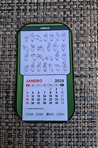 Mini Calendario-Libras