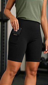 BERMUDA CICLISTA PLATINUM HYPER SOFT C/BOLSO LATERAL E PROTEÇÃO UV50+