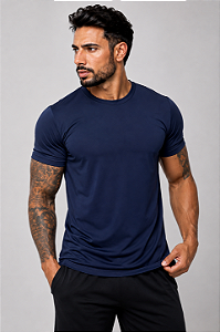 Camiseta Masculina Light Seven Tecido Toque Gelado Secagem Rápida e Alta Respirabilidade