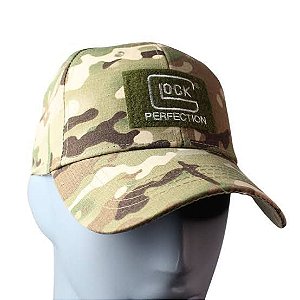 BONÉ GLOCK VERDE CAMUFLADO