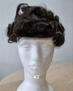 #2 - Castanho Medio Escuro - tom 2 - Micropele - 20x25 - No Duplo