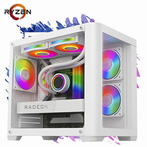 PC Gamer Voll, AMD AM5 Ryzen 5 7600X, Nvidia RTX 5060, 16gb DDR5, SSD 1tb Nvme, 600w 80 Plus