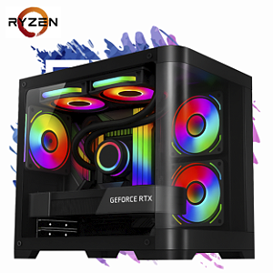 PC Gamer Voll, AMD Ryzen 7 5700x, Nvidia RTX 5060 8gb, 16gb DDR4, SSD 1tb Nvme, 600w 80 Plus