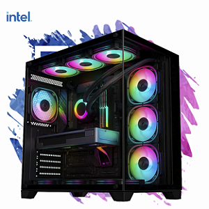 PC Gamer Voll, Intel I5 14600k, Nvidia RTX 5060, 32gb DDR5, SSD 1tb Nvme, Water Cooler 360mm 750w 80 Plus