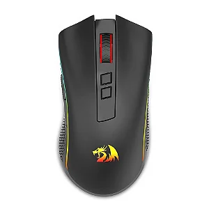 Mouse Gamer Redragon Cobra Pro, RGB, 16000 DPI, 8 Botões, Wireless, Preto - M711-PRO