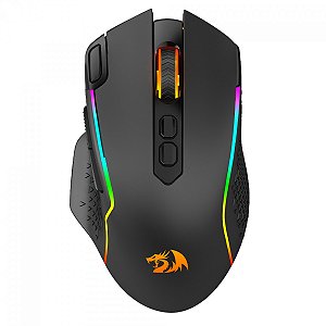 Mouse Gamer Sem Fio Redragon Taipan Pro, RGB, Wireless, 10000 DPI, 8 Botões Programáveis, Preto, M810RGB-PRO