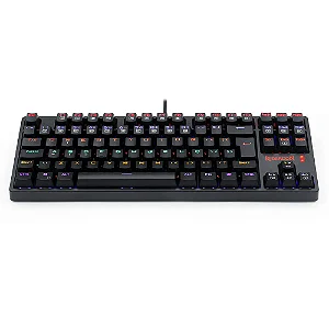 Teclado Mecânico Gamer Redragon Daksa Preto Switch Vermelho Abnt2 K576r-1
