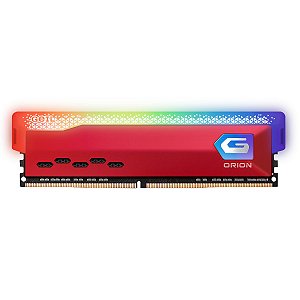Memoria DDR4 Geil Orion RGB, Edicao AMD, 16GB, 3200MHz, Red, GAOSR416GB3200C16BSC