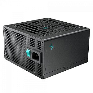 Fonte DeepCool PL550D, 550W, 80 Plus Bronze, Cybenetics Silver, ATX 3.1, PFC Ativo, Black, R-PL550D-FC0B-WO-V2
