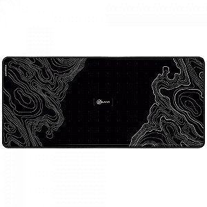 MousePad Gamer Kalkan Strata EXT, Extra Grande, 900x400mm, Preto, KLK00063