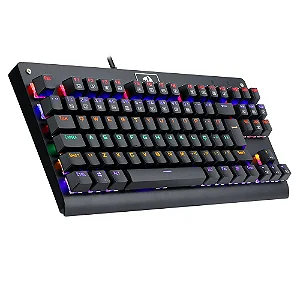 Teclado Mecânico Gamer Redragon Dark Avenger, Rainbow, Switch Outemu Blue, ABNT2 - K568R