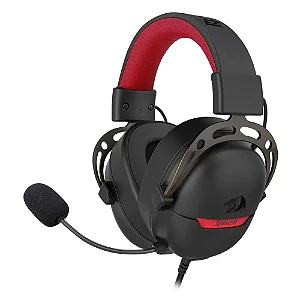 Headset Gamer Redragon Aurora, Som Surround 7.1, Driver 40mm, USB, Preto - H376br