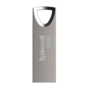 Pen Drive Hiksemi E Redragon Lume 64gb Usb-a 2.0 Leitura 10-20mb/s - Ed-305
