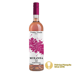 Vinho Rosé Miranda Vinho Verde 750ml