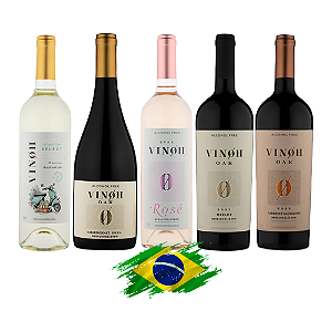 Kit Desalcoolizados Vinoh - 5 Unidades