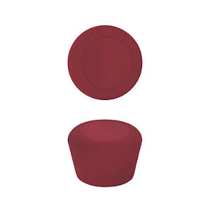 Tampa para Vinho Pulltex em Silicone Bordô