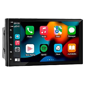 Central Multimídia H-tech Ht-3125ca 7" Carplay Android Auto Espelhamento