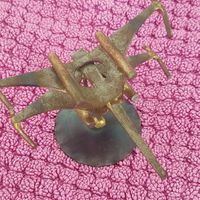 enfeite metal aeronave feito à mão