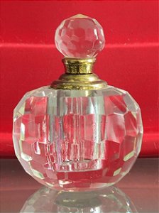 Perfumeiro em cristal lapidado (antiguidade / raridade / relíquia / antiquário)