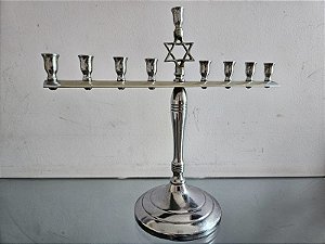 Menorah / candelabro judaico / israel / jerusalém (antiguidade / raridade / relíquia / antiquário)
