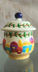 pote judaico / (antiguidade / raridade / relíquia / antiquário)